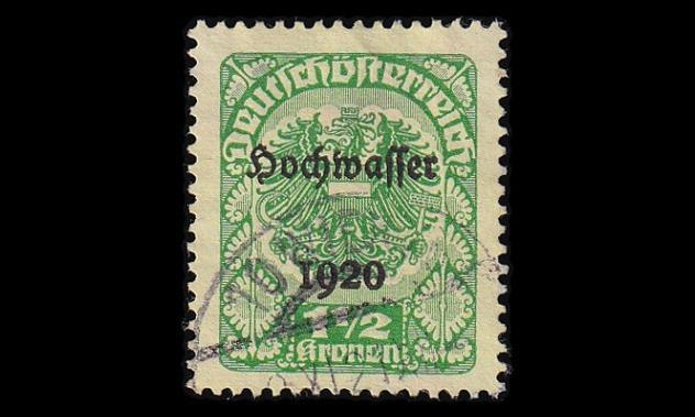 Itävalta 351 o Tulva-apu 1½ Kr (1921)