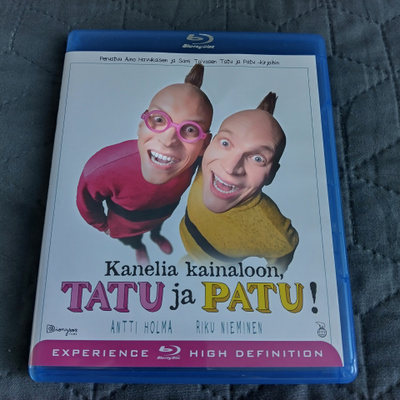Kanelia kainaloon, Tatu ja Patu! blu-ray