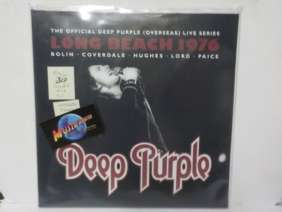 DEEP PURPLE - LONG BEACH 1976... EX+/M- 3LP