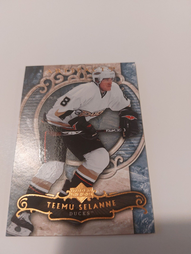 2007-08 Artifacts #58 Teemu Selänne