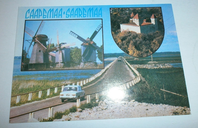 Eesti NSV, Saarenmaa, 3-kuvakortti 1988, ei p.