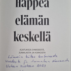 Hannu Pöntinen : Happea elämän keskellä (signeerattu, tek... - pikkukuva 3