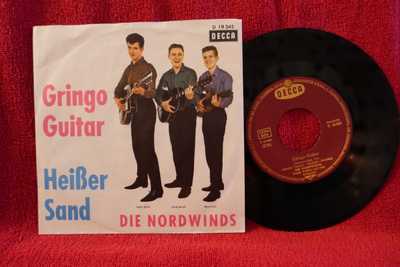Die Nordwinds – Gringo Guitar / 7" Saksa 1962
