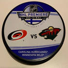 NHL Premiere Helsinki 2010 Carolina - Minnesota kiekko - pikkukuva 1