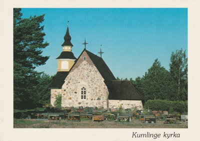 KIRKKOKORTTI - ÅLAND - KUMLINGEN KIRKKO - 4