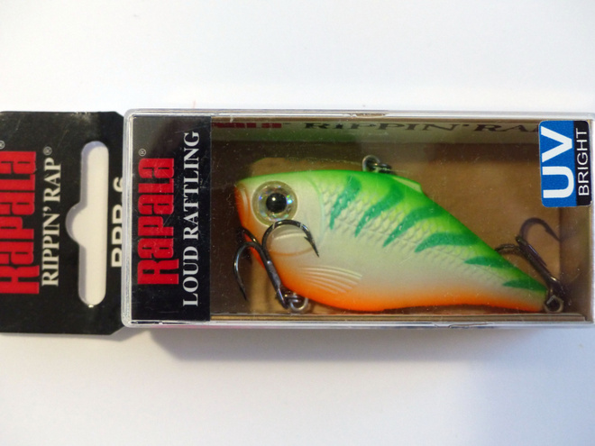 RAPALA RIPPIN' RAP 6cm, 14g Väri: GTU Green Tiger UV