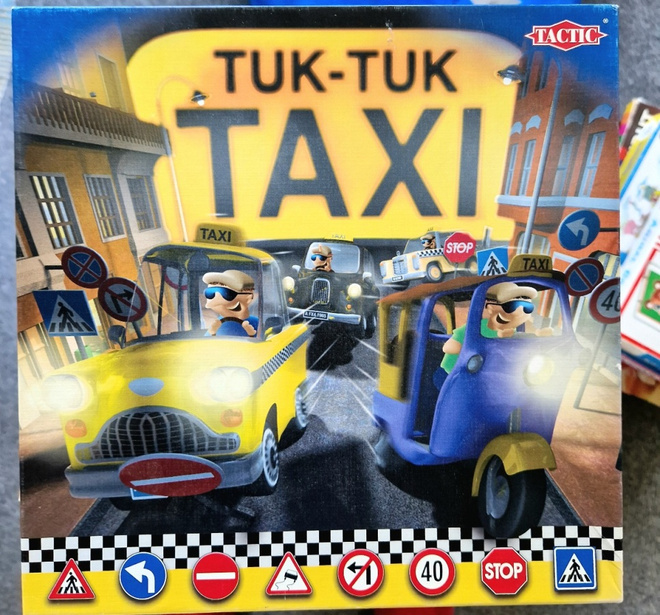 Tuk- Tuk  Taxi Lautapeli