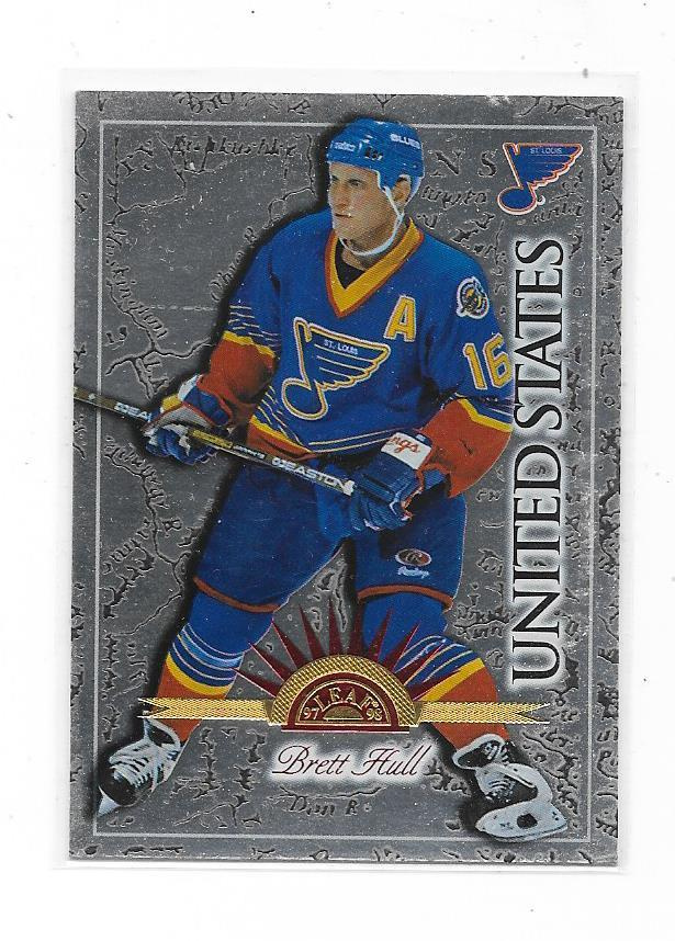 1997-98 LEAF International #11 Brett Hull St Louis Blues