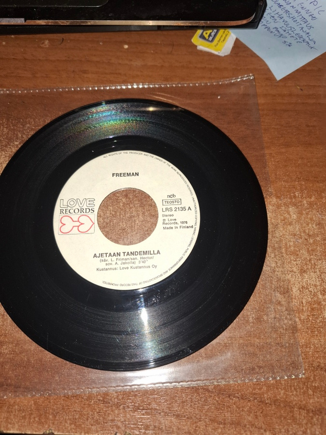 7` Freeman - Ajetaan Tandemilla / Mystilliset Kyyneleet