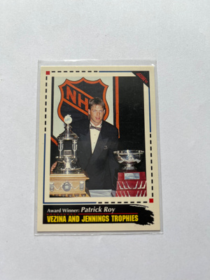 1992-93 Score Vezina Patrick Roy #527