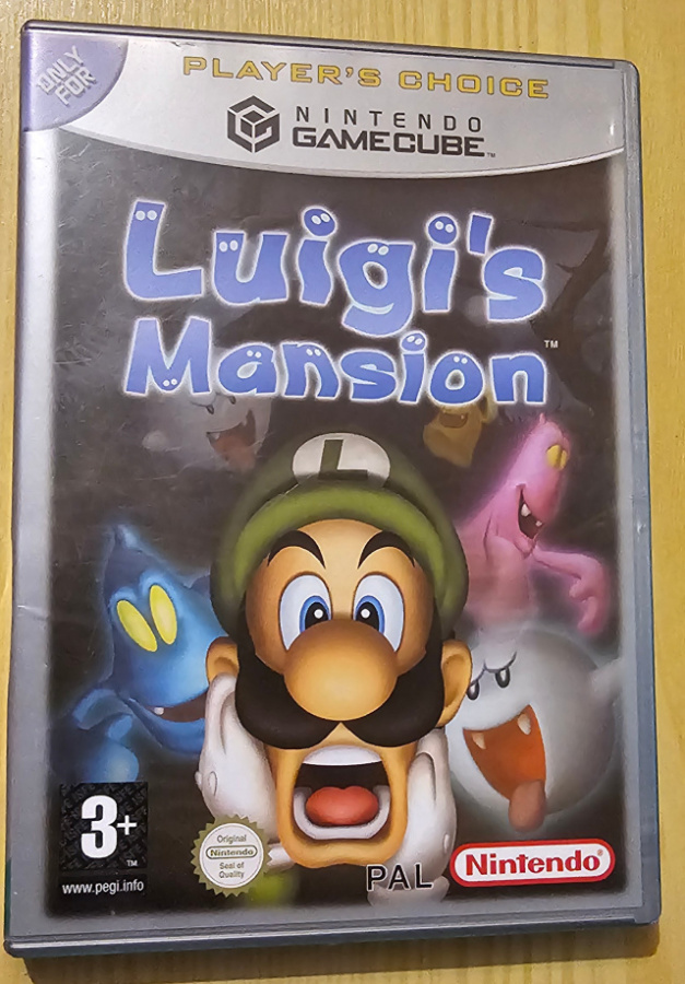 Luigi's Mansion Gamecube PAL