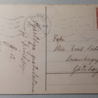 Maisema ja onnenapiloita, onnittelupk, p. 1920 - pikkukuva 2