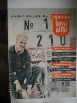 Urheilun Kuva-Aitta Nro 7/1959
