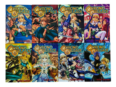 Chrono Crusade -manga, osat 1-8 (englanti)