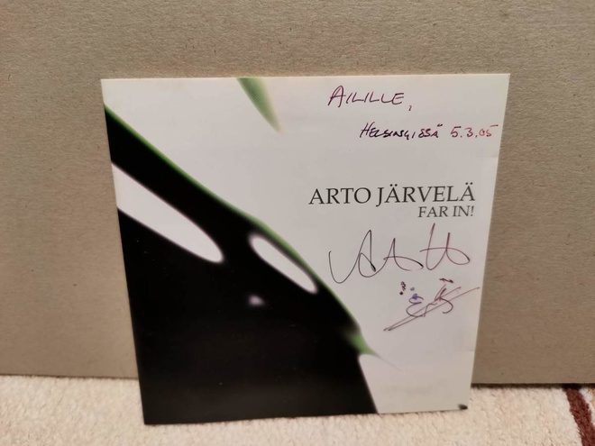 Arto Järvelä:Far In! CD(nimmarit+omiste)