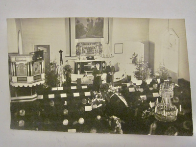 VANHA Valokuva Kirkko Aura 1930-l