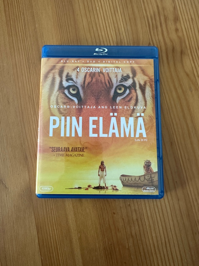 Piin elämä  blu-ray