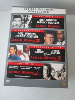 Tappava ase 1-4 Director's cut DVD boksi suomitekstein