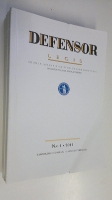 Defensor legis vuosikerta 2011 (6 lehteä)