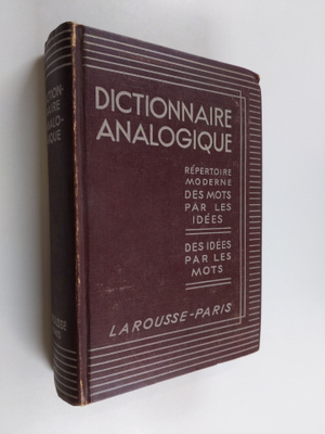 M. Charles Maquet : Dictionnaire analogique