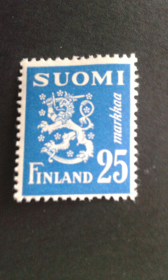 1952 sininen 25mk**