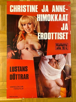 Vanha elokuvajuliste: Christine ja Anne