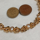 Upea 21k kullattu Kanadalainen rannekoru Gold plated - pikkukuva 2