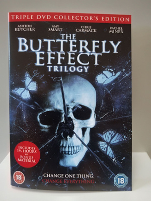 3 x dvd The Butterfly Effect Trilogy