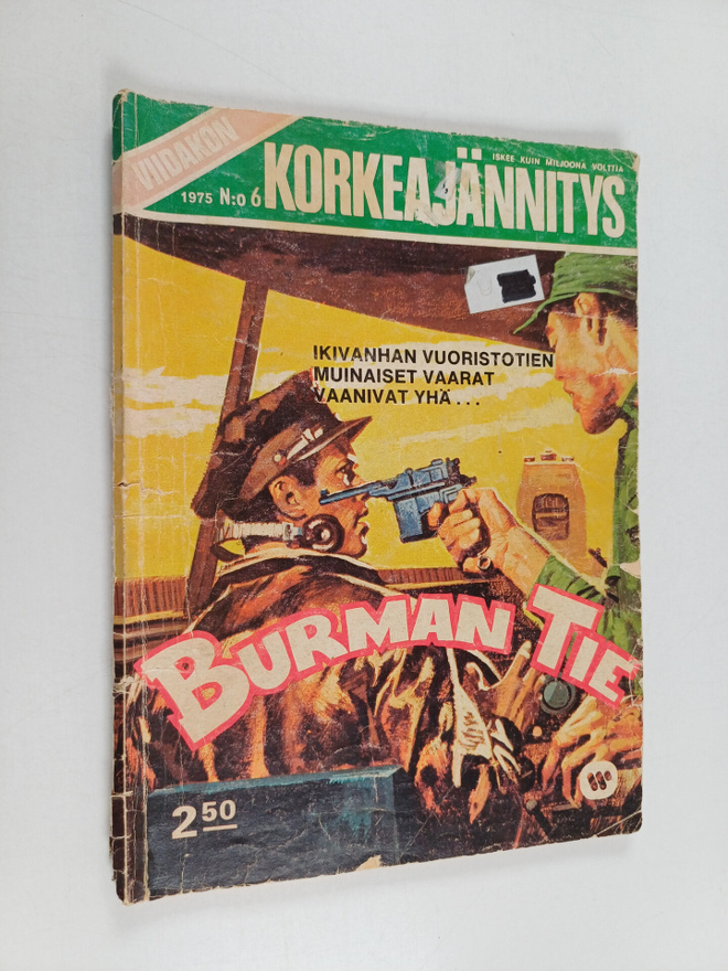 Viidakon korkeajännitys 6/1975 : Burman tie