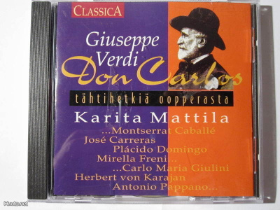 Giuseppe Verdi : Don Carlos - tähtihetkiä - CD