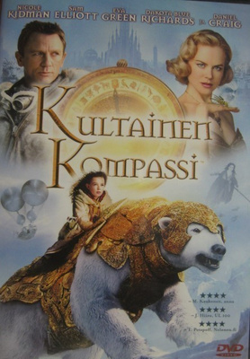 KULTAINEN KOMPASSI DVD UUSI