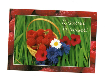 "°KESÄISET TERVEISET!"° -KORTTI / Karto (A&K.Noponen)