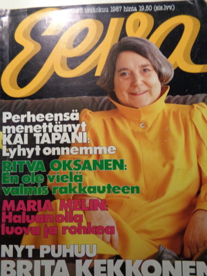 Eeva lehti Nro 5/1987 (26.11)
