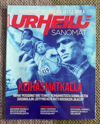 URHEILUSANOMAT #33 / 2016 / KAUSIENNAKOT