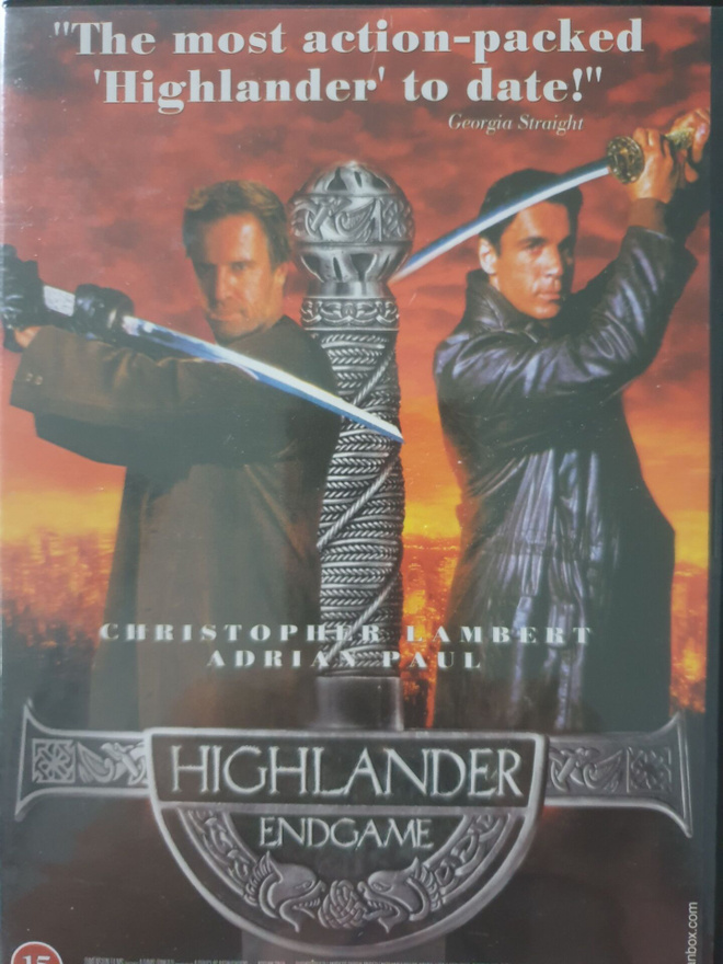 Highlander endgame dvd