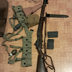 M1 Garand airsoft kivääri ja US army WW2 asukokonaisuus - pikkukuva 1