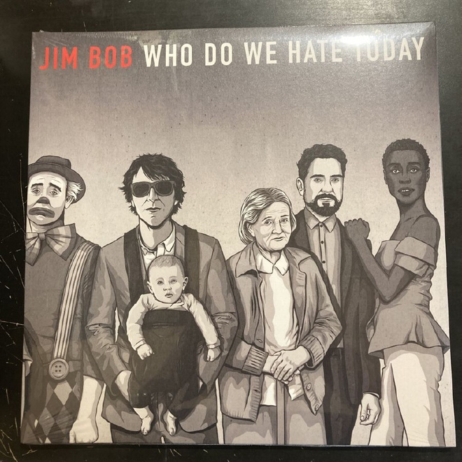 Jim Bob - Who Do We Hate Today (EU/2021) LP (UUSI)