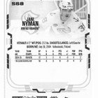 2025-26 O-Pee-Chee Rookie RC #568 Jani Nyman - pikkukuva 2