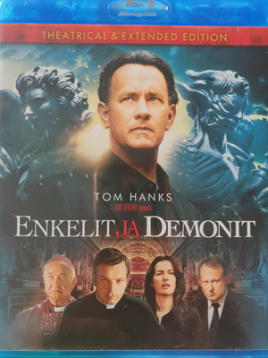 Enkelit ja demonit BLU-RAY (Tom Hanks)