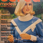 Vintage Burda Moden kaavalehti 10/1977 - pikkukuva 1