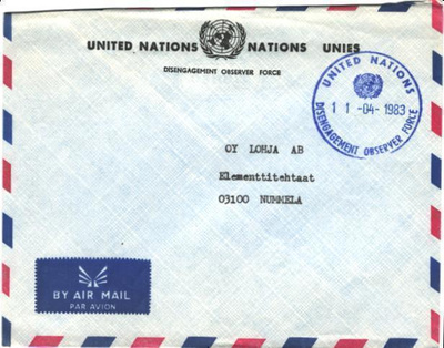 UNITED NATIONS -LOHJA ILMAPOSTI