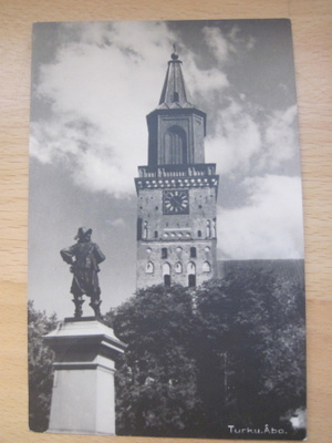 VANHA Postikortti Turku 1934