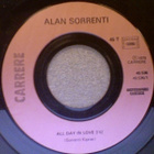 ALAN SORRENTI :: ALL DAY IN LOVE :: VINYYLI 7" 1979 - pikkukuva 2