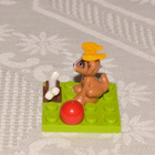 LEGO Friends - koira - (ruskea, täplät) - pikkukuva 2