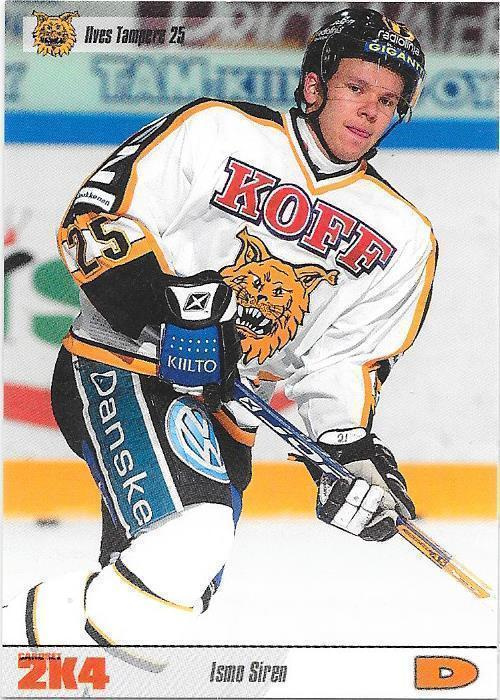 2003-04 Cardset #46 Ismo Siren Ilves