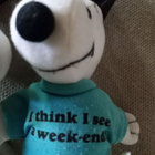 RESSU Tenavat-koira Snoopy pehmolelut 2 kpl - pikkukuva 3
