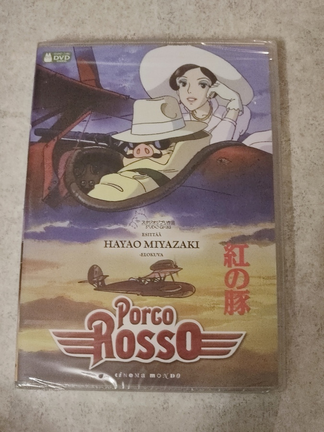 Porco Rosso UUSI Hayao Miyazaki Studio Ghibli