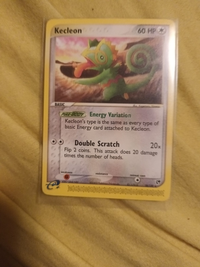 Kecleon (SS 18) EX Sandstorm - Singles RARE non holo card