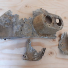 Messerschmitt Bf 109:n mittarien suojapellin jäänteet - pikkukuva 1