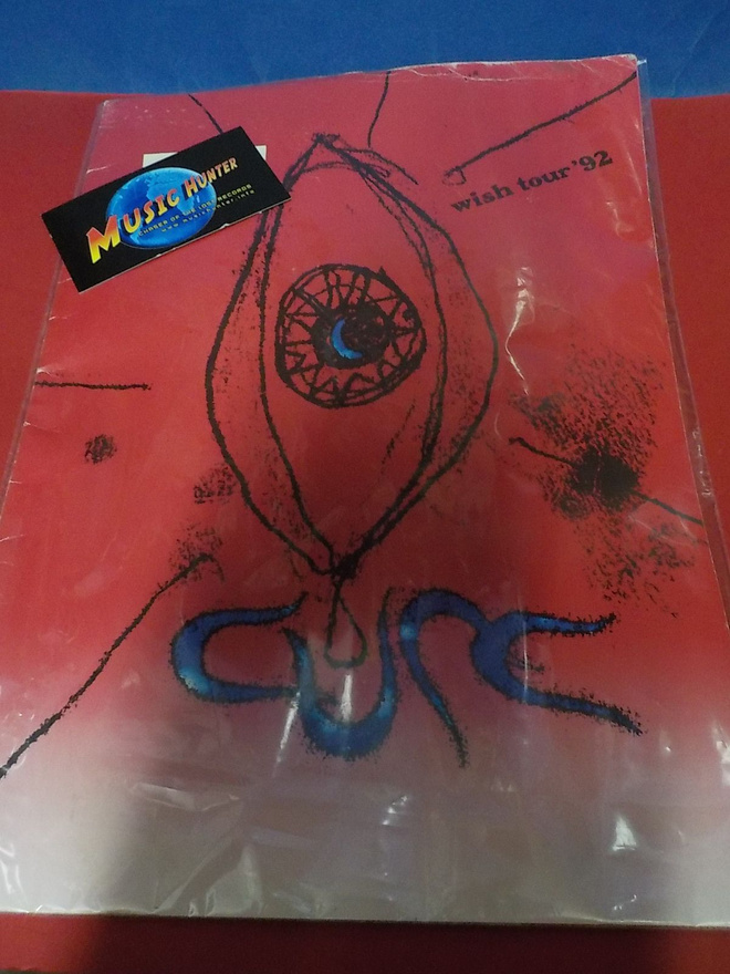 THE CURE WISH TOUR '92 KIERTUEKIRJA